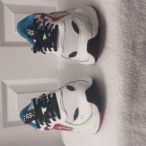 PUMA RS-X BLASTER white green Fuchsia Puma R S x blasters lowe's comfortable at